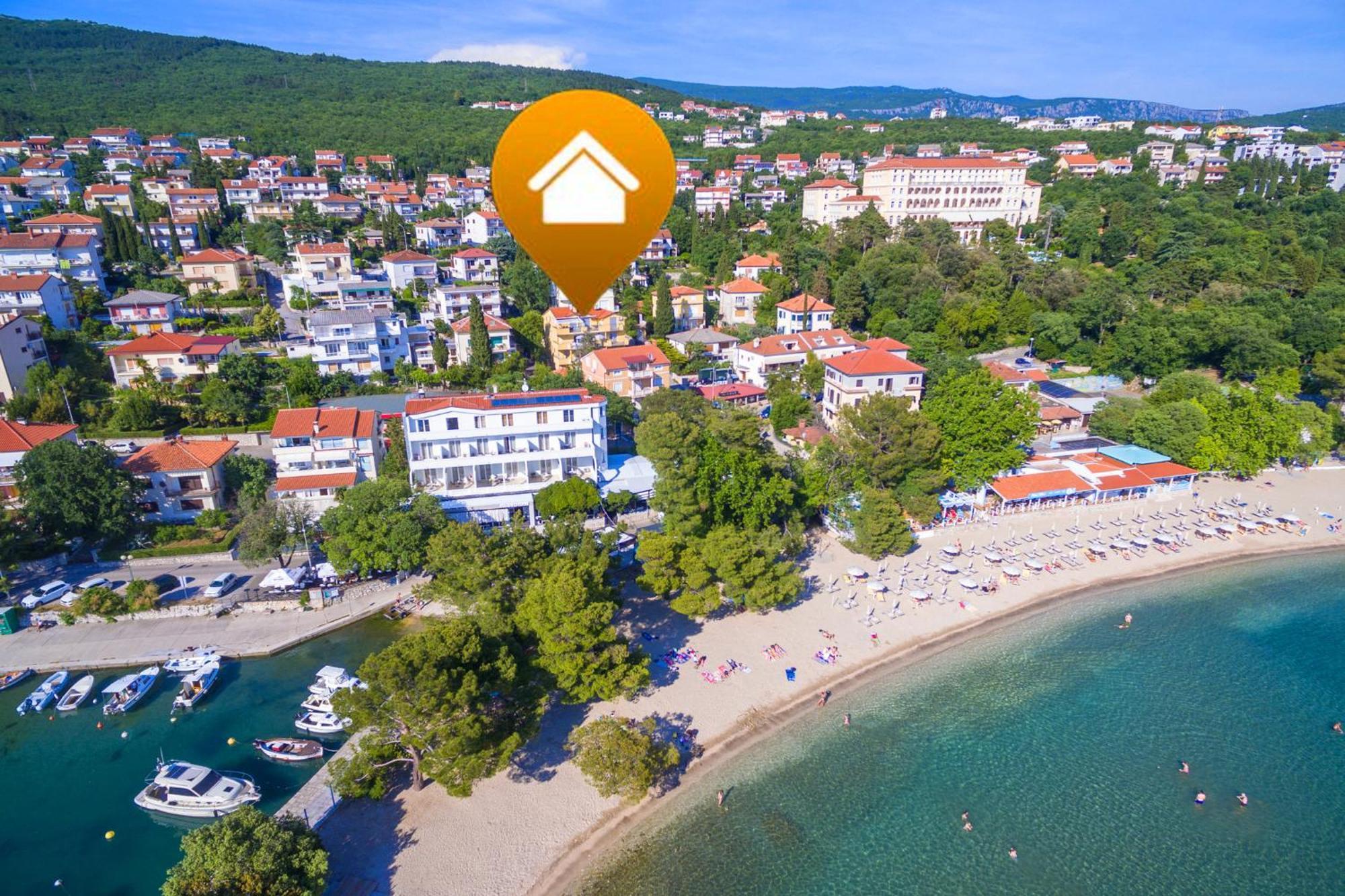 Duerr Lägenhet Crikvenica Exteriör bild